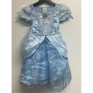 Disney Store Deluxe Princess Cinderella Halloween Costume Gown Dress Up Size 3